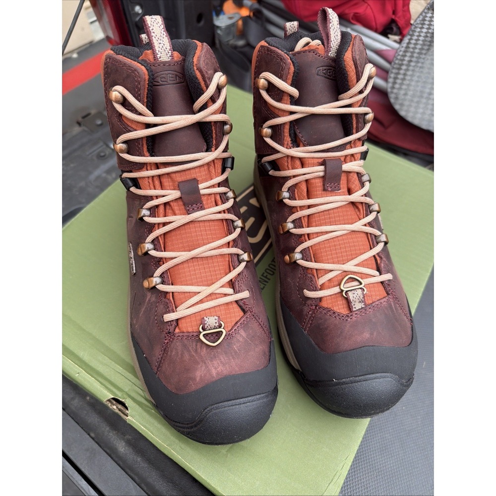Keen Women's Size 9 Revel IV Mid Polar Waterproof Insulated Hiking Boots 1027726 - Picture 3 of 7
